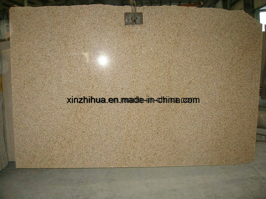 Rusty Yellow/Misty Yellow/Chiva Beige Granite Polished/Flamed/Honed Slab for Tile/Countertop/Vanity Top/Worktop