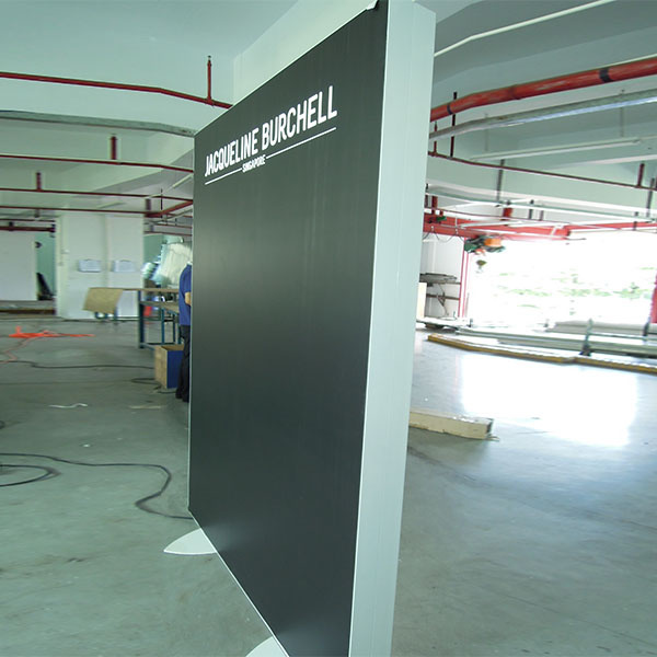 Free Standing Double Side Advertising Fabric Backlit LED Light Box Display