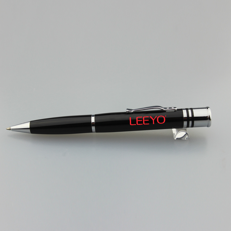 USB Disk Ball Pen with Logo Engraved for VIP