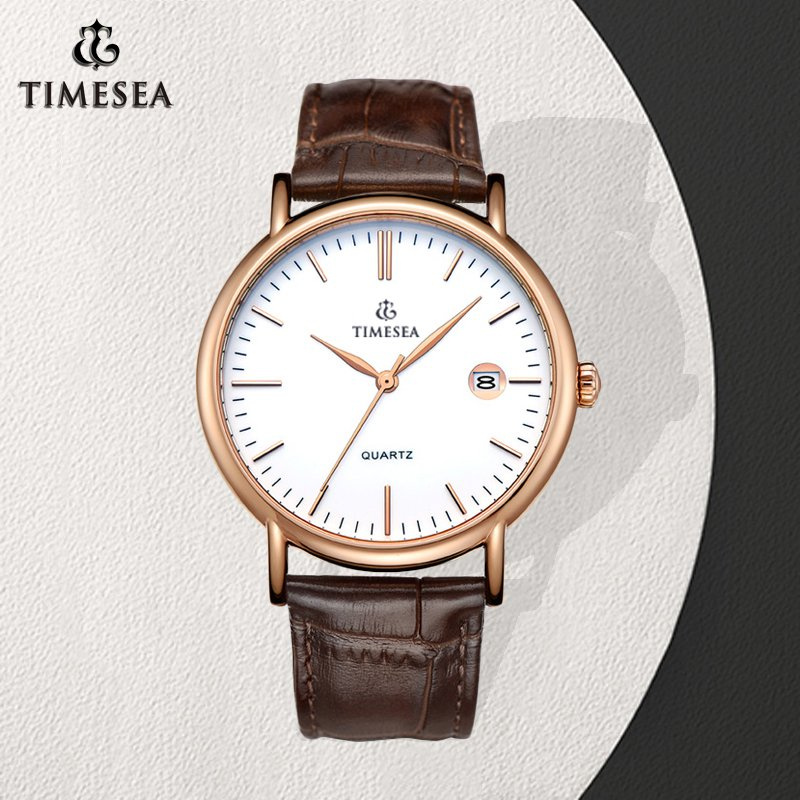 Classical Leather Watch with Quartz Movt Ladies Wrist Watch 71253