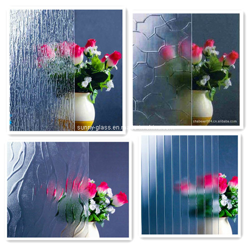 Nashiji Flora Mayflower Karatachi Decorative Patterned Glass