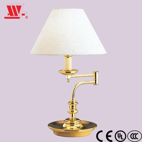 Traditional Table Lamp with Fabric Lampshade Wl-59131
