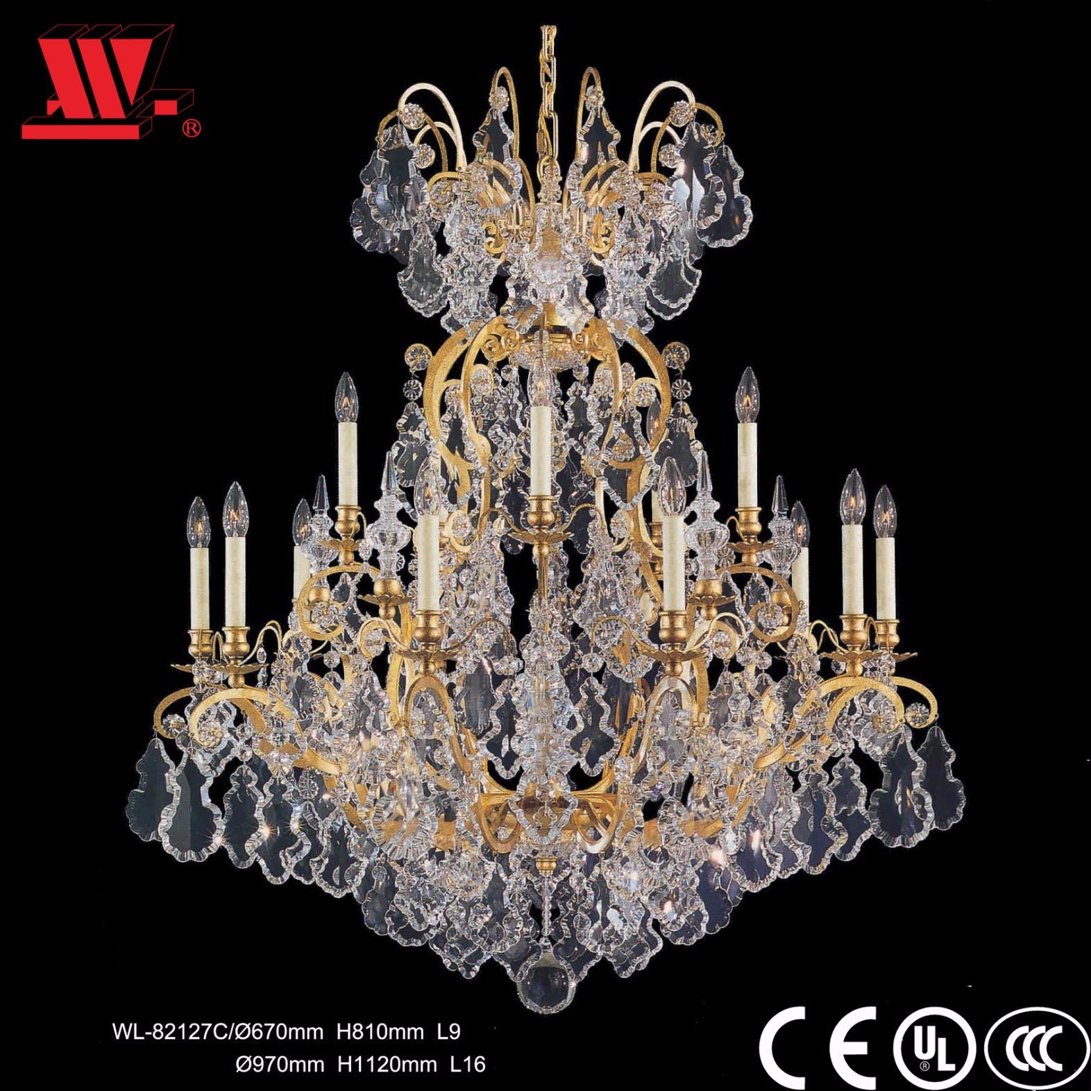 Classic Crystal Chandelier Wl-82127c