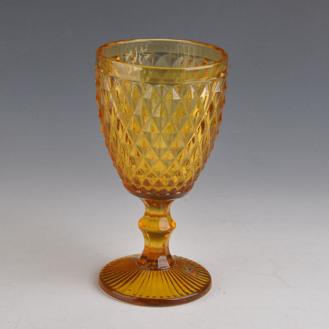 FDA Safe Colored Stem Wine Glass