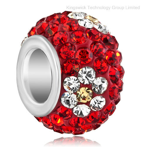Crystal Pave Ball Rhinestone Beads