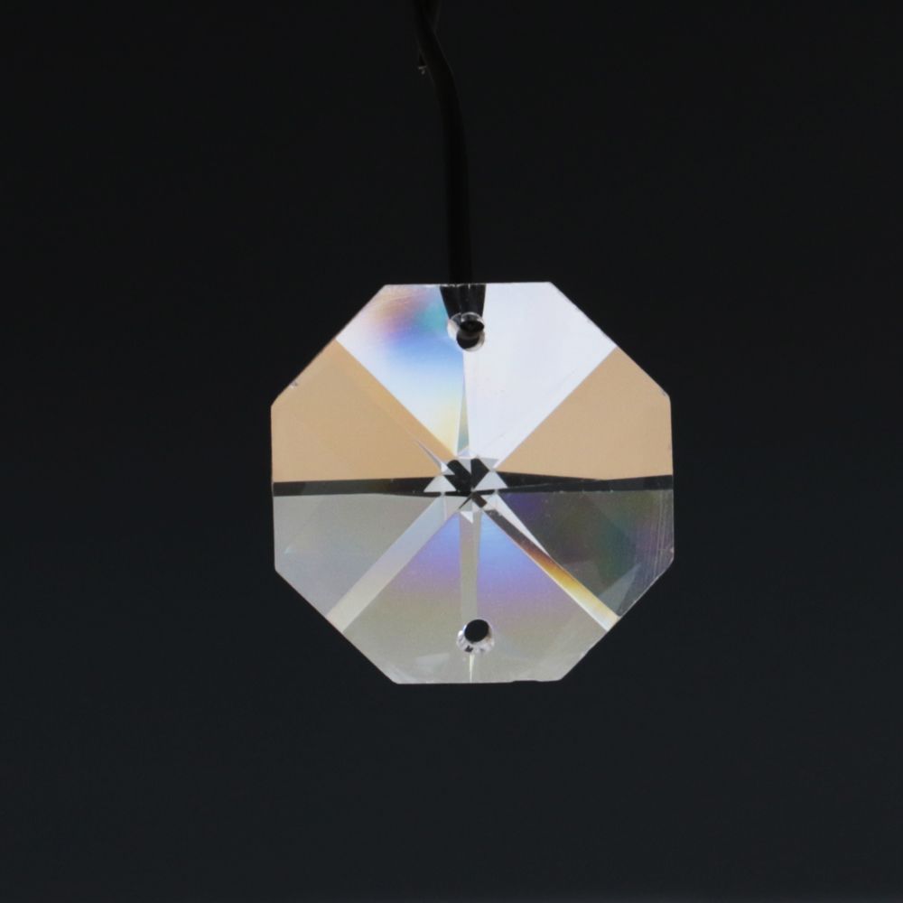 Crystal Octagon Beads with Two Hole Crystal Chandelier Beads