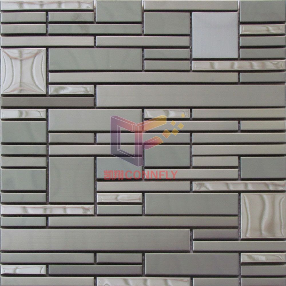 Black Stainless Steel Mosaic (CFM947)