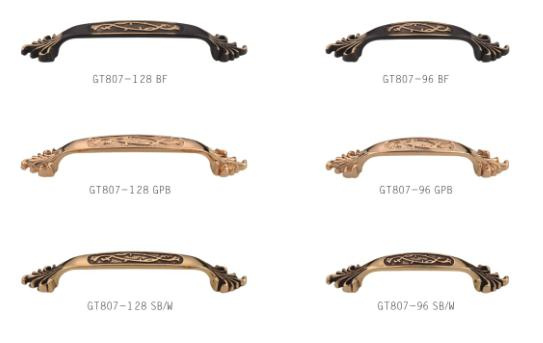 2017 Pure Copper Cabinet Handle (GT807-128 BF)