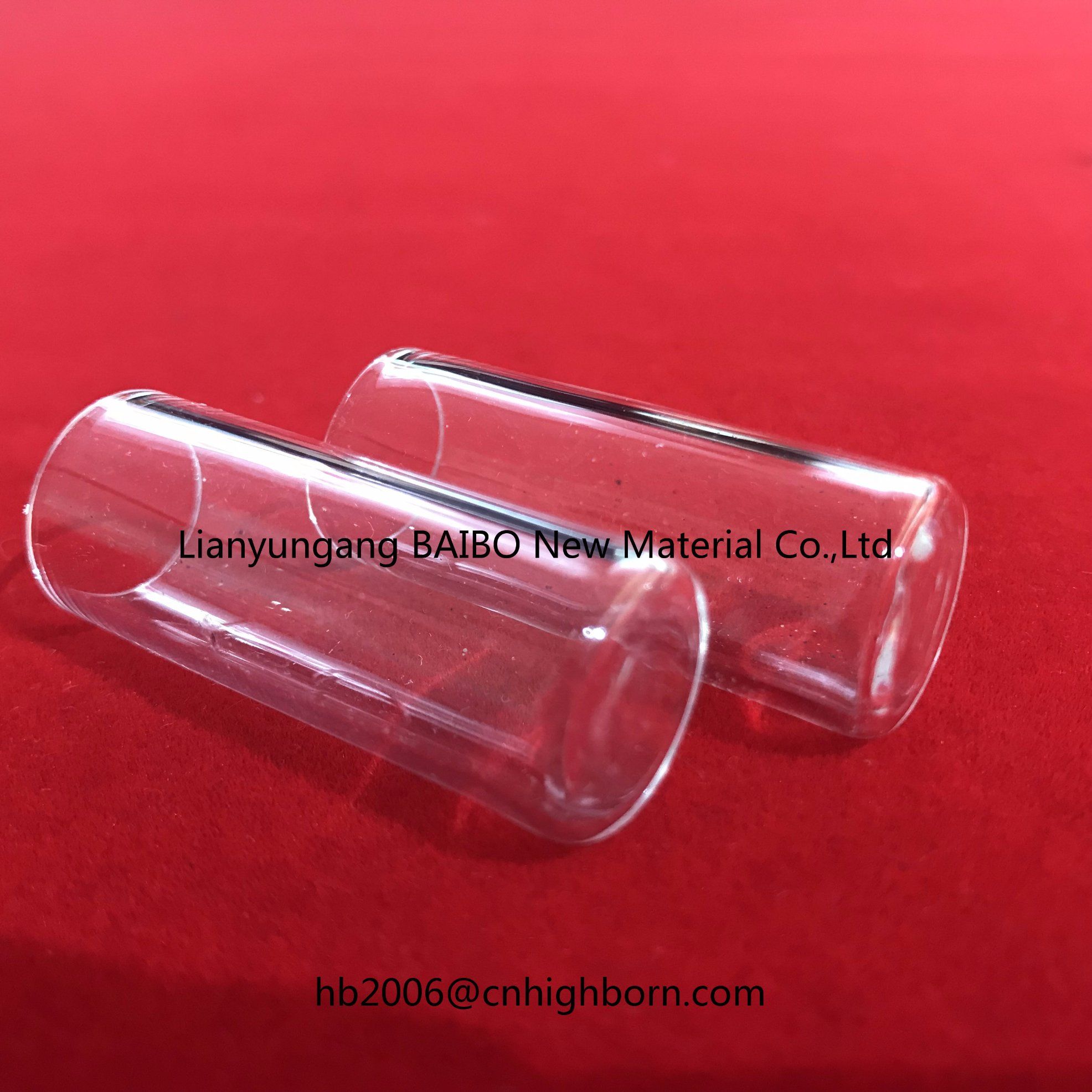 Baibo Clear Flat Bottom Quartz Sleeve/ Quartz Seal Cap