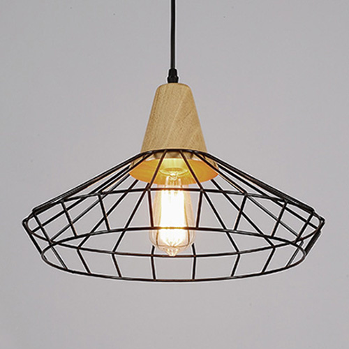 North Europe Lighting Chandelier Pendant Lamp with Wood Color