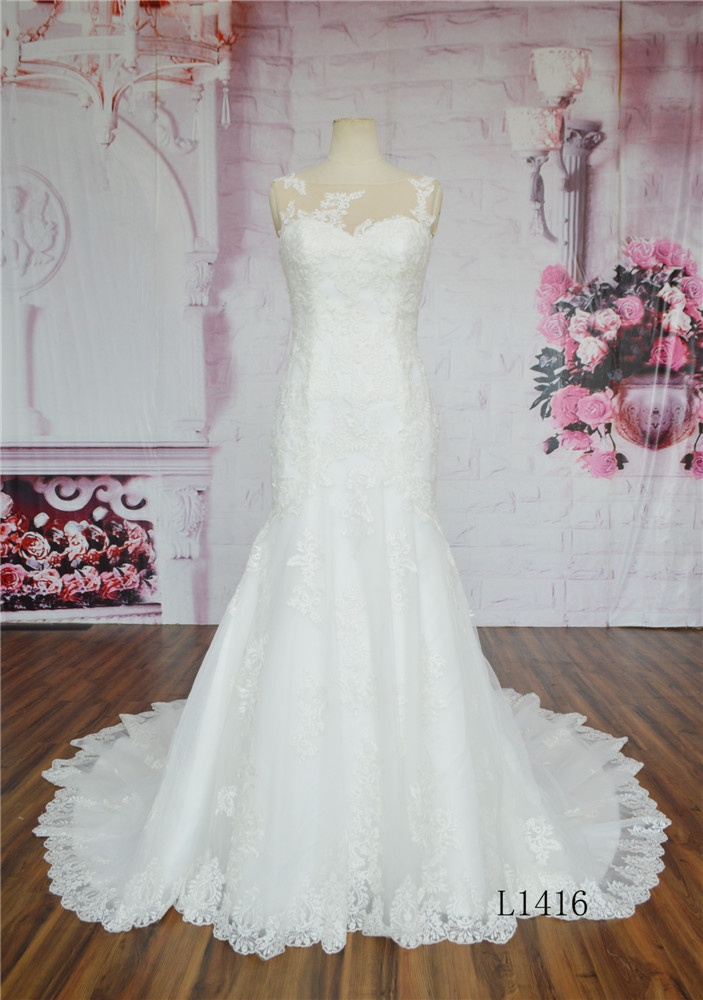 Mermaid Bridal Wear Wedding Dress 2016 Guangzhou Wedding Dress