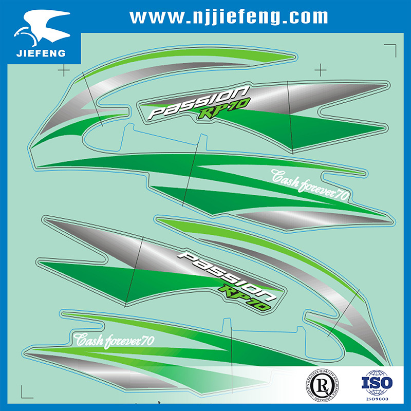 Bike Vinyl OEM Screen Printing Motorcycle ATV Sticker