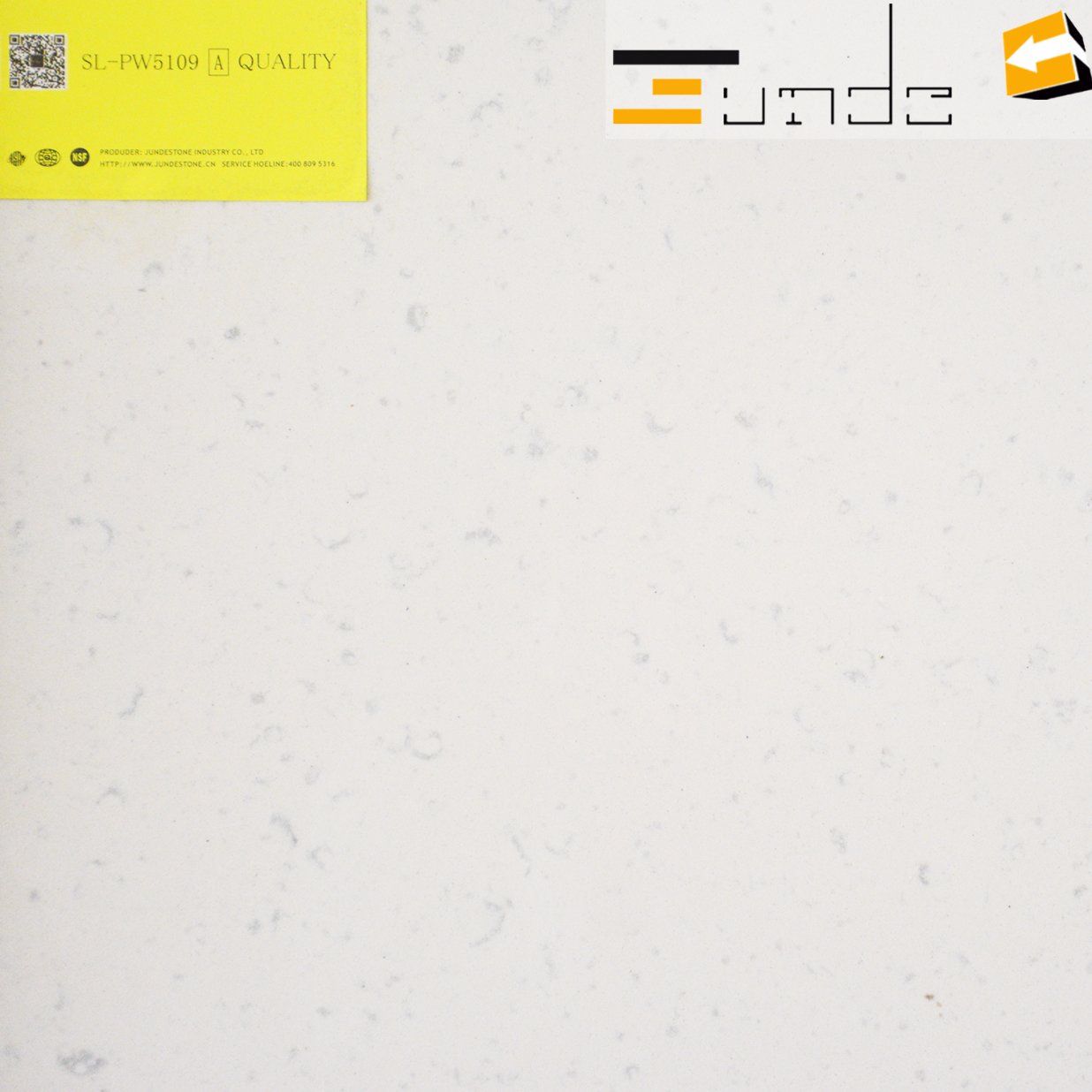 Artificial Marble Crystal Quartz Stone Slab for Long Table