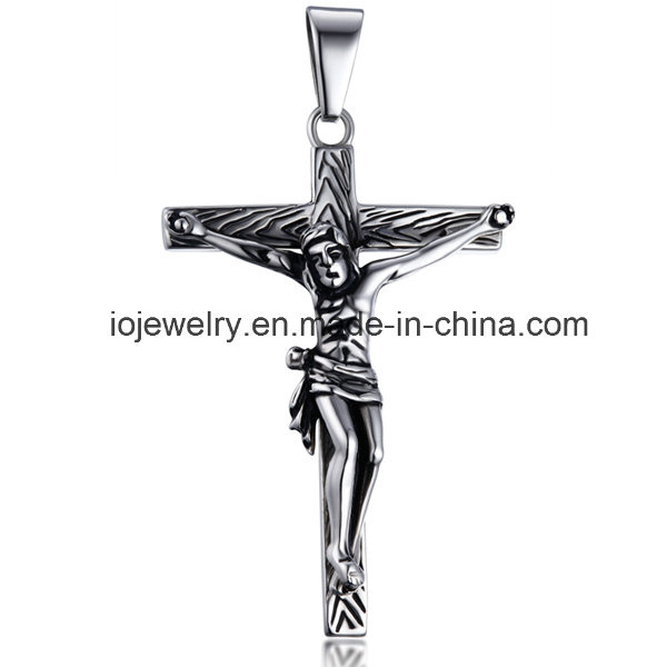 Black Coated Handmade Popular Cross Pendant