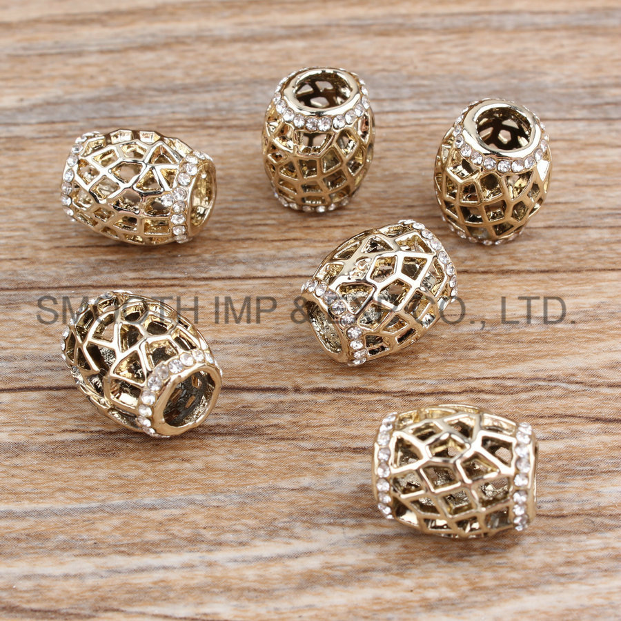 Metal Diamond Hollow Crystal Jewelry DIY Accessories Necklace Bracelet Pendants