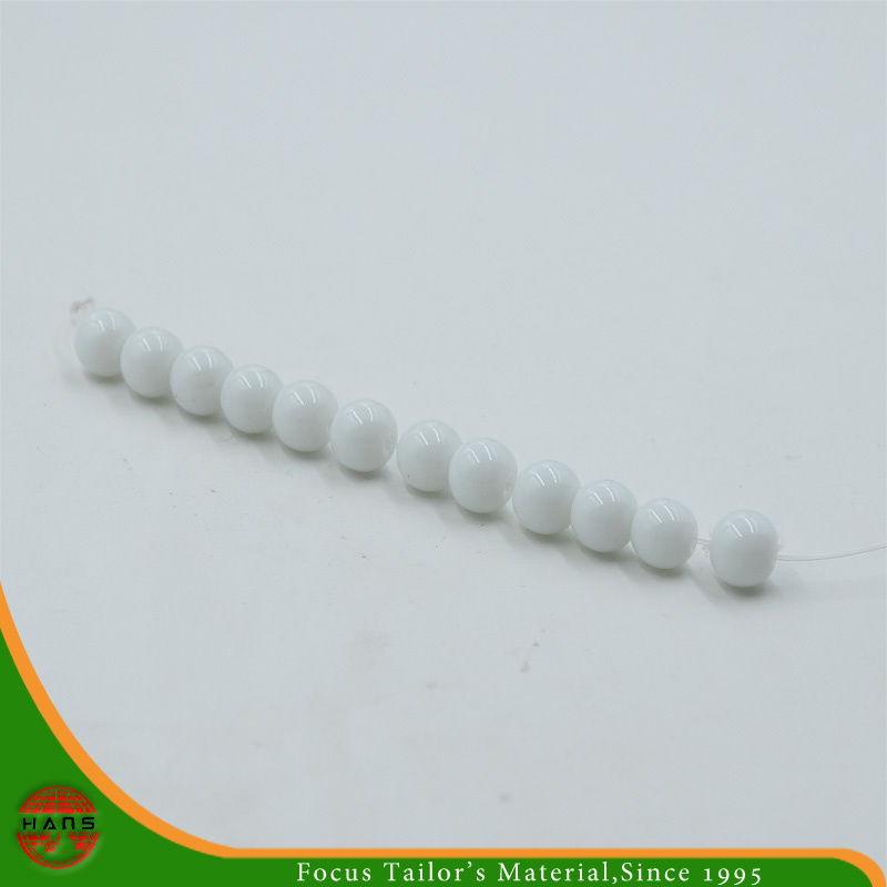 8mm Crystal Bead, Button Pearl Glass Beads Accessories (HAG-14#)