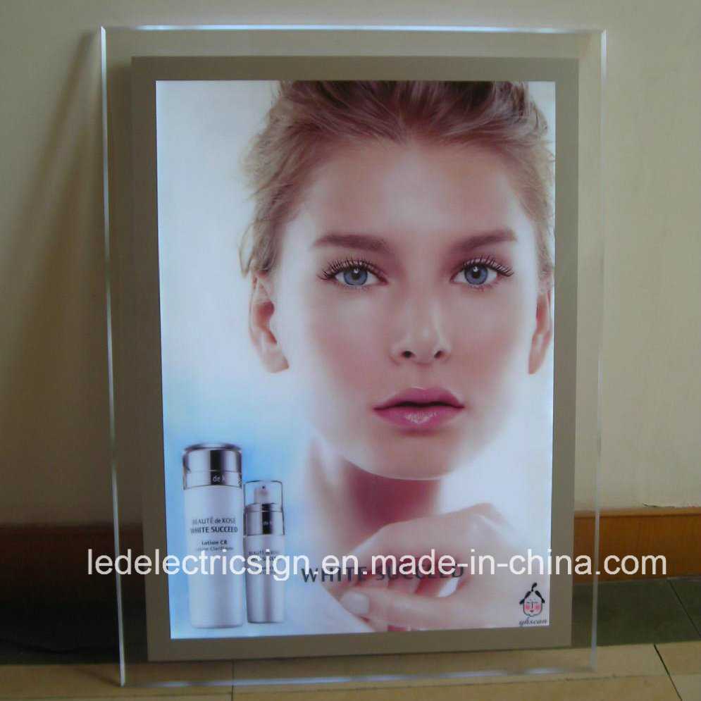 Advertise Display Crystal LED Light Box Panel Sign