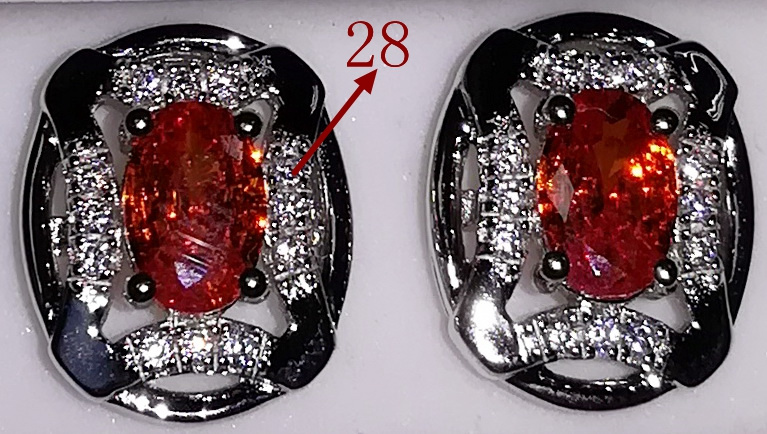 High Quality Jewelry Sterling Silver Fashion Ear Stud
