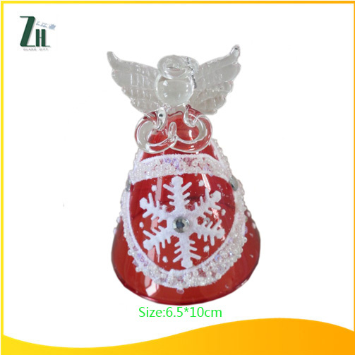 2016 New Year Crystal Ornament Glass Christmas Angels