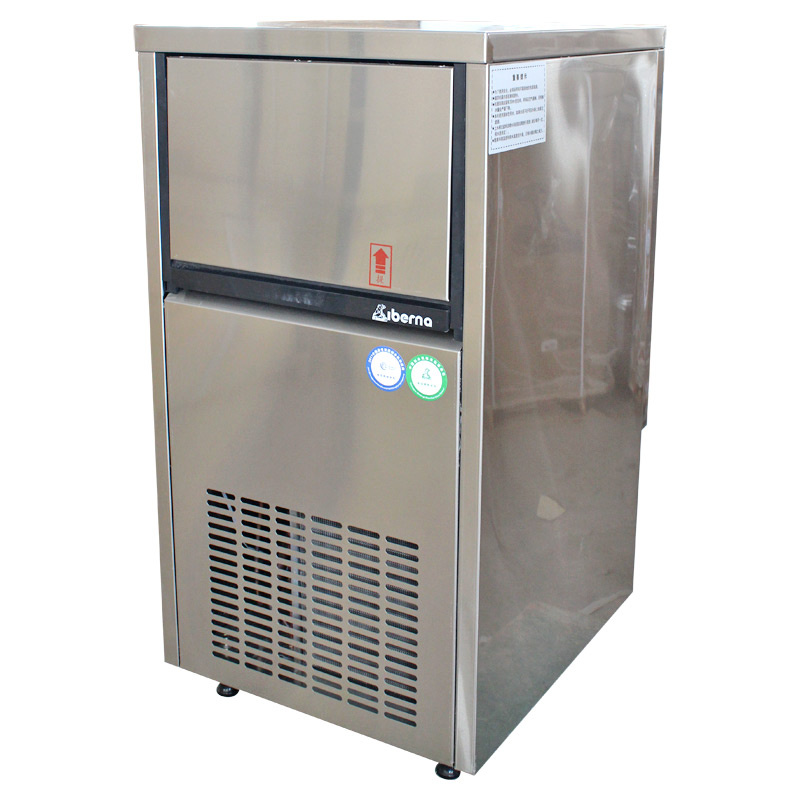 40kgs Self-Contained Stainless Steel Cover Cube Ice Machine