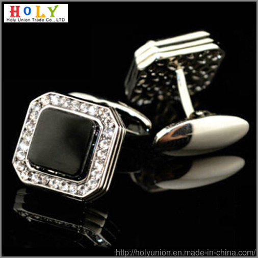 Crystal Cuff Links Shirts Cufflinks (Hlk31362)