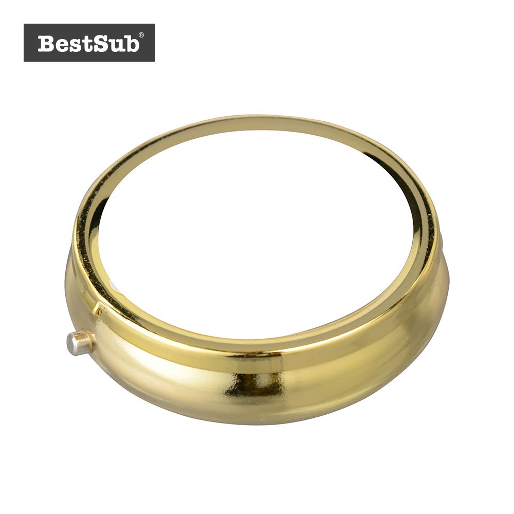 Pill Box (Round, Gold)