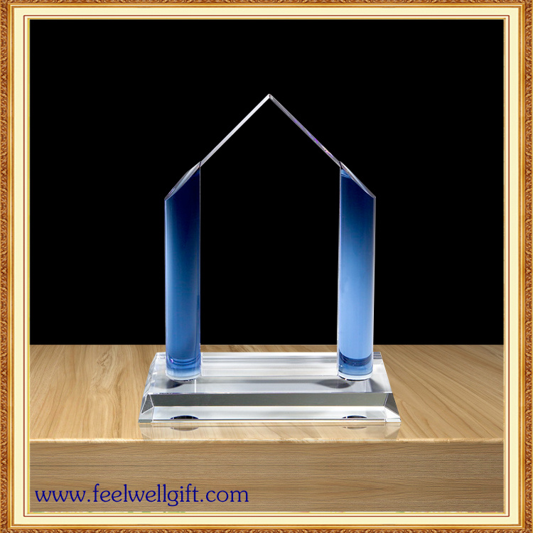 Custom Transparent Crystal Award Trophy