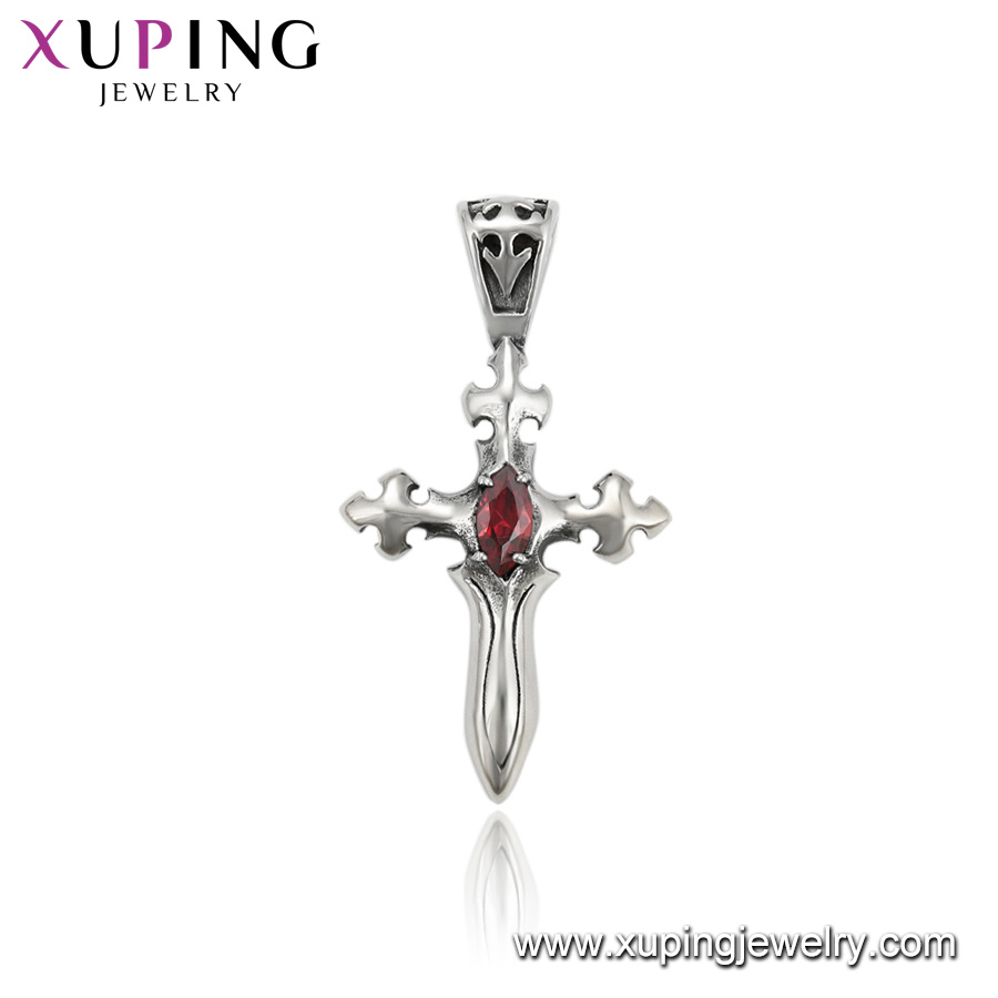 Pendant-47 Xuping Maltese Cross Pendant, Jewellery Findings, Metal Pendant