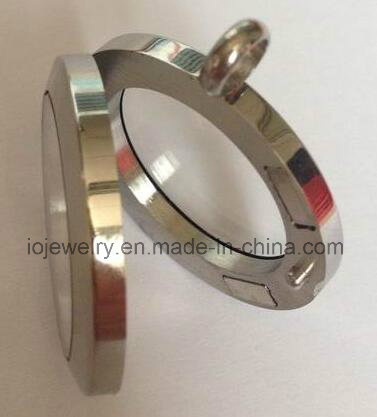 20mm 25mm 30mm 316 Stainless Steel Floating Locket Pendant