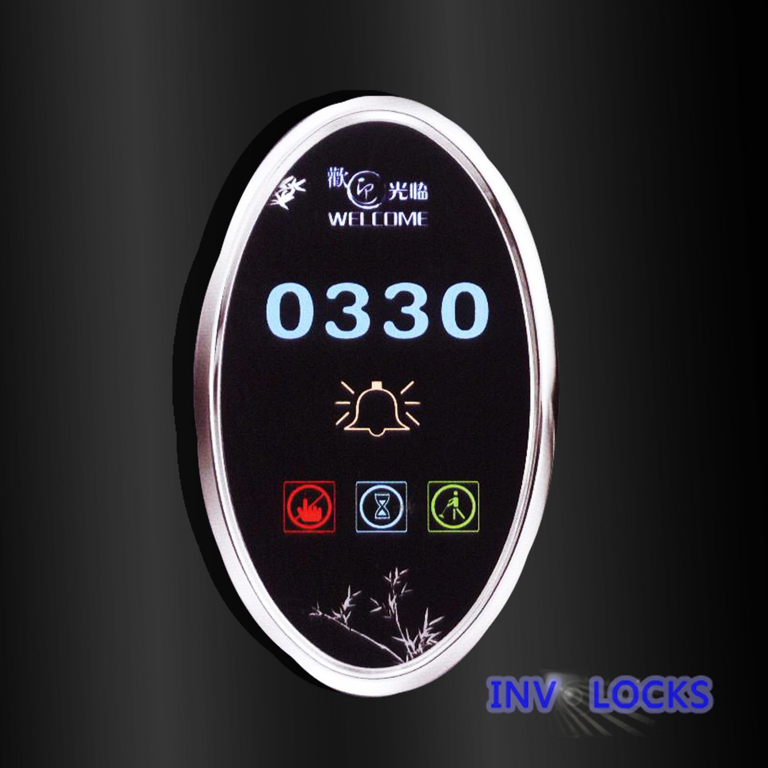 Five-in-One Hotel Outdoor Touch Panel Doorplate, Doorbell Switch (MP04-SS)