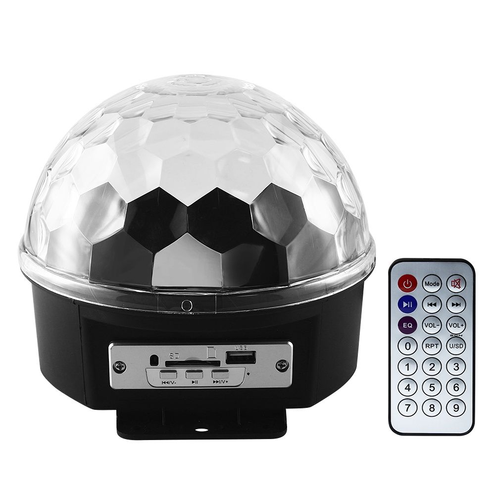 1*6W RGB IP20 Bluetooth Spot Stage LED Magic Ball Light