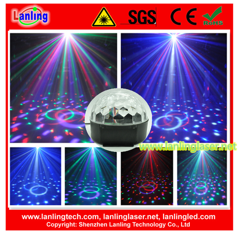 Auto Sound Magic Crystal Ball LED Light