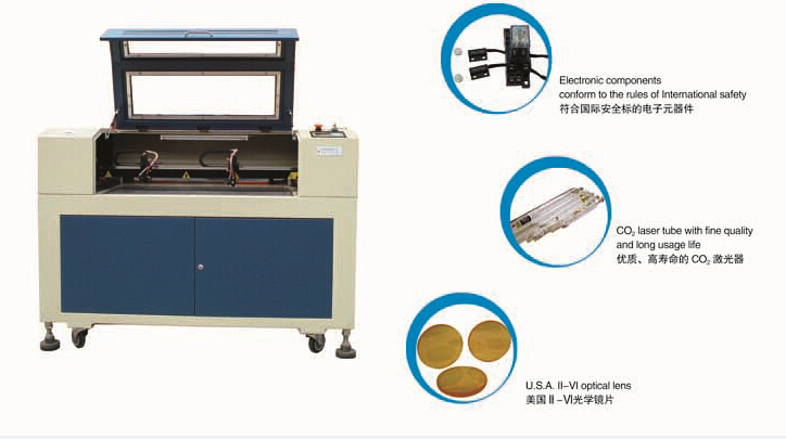 Ce FDA Acrylic Laser Cutting Machine R-1290