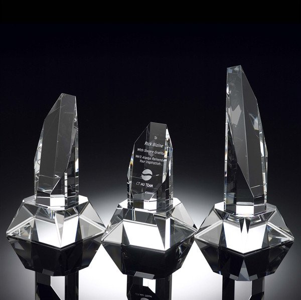 Sevilla Prestige Deluxe Crystal Award (#10221, #10222, #10223)