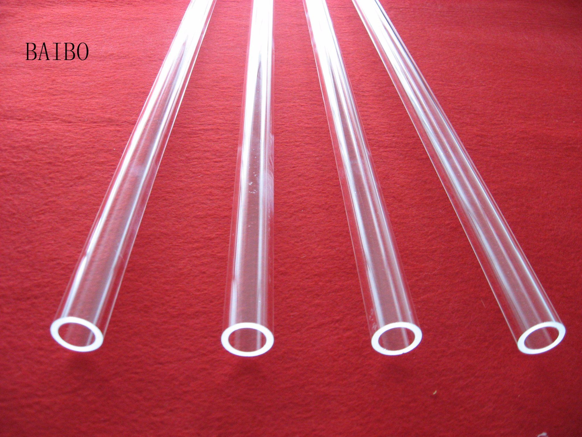 Small Size Clear Quartz Tube