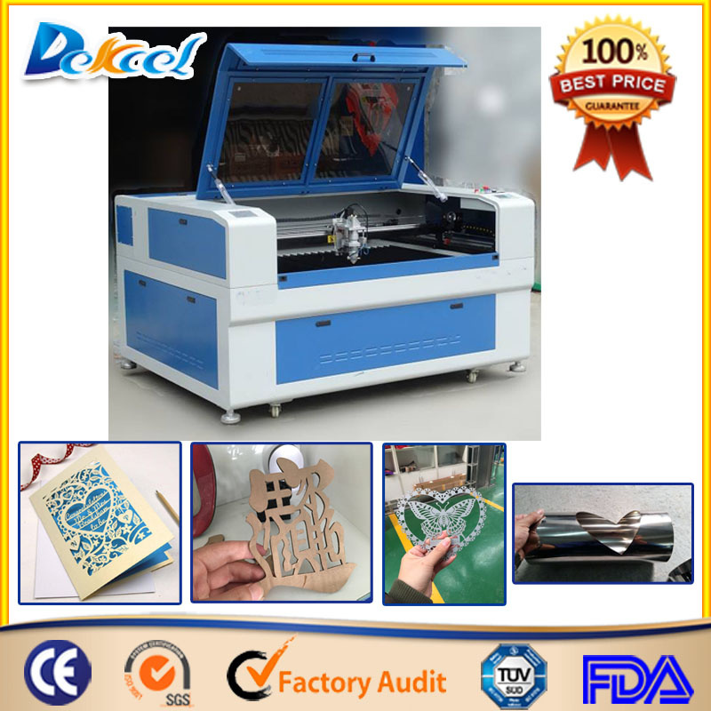 Metal Nonmetal CO2 1390 Laser Cutting Machine Paper Decoration/Steel Sale