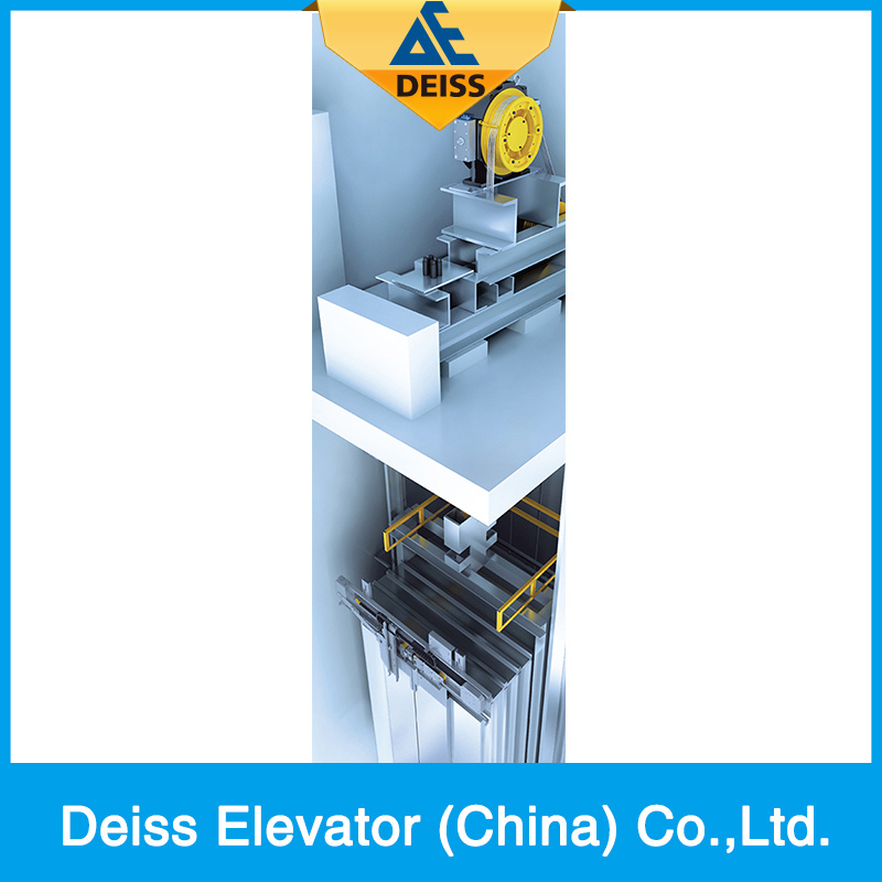 Ti-Plated Smooth Running Residential Villa Passenger Home Elevator