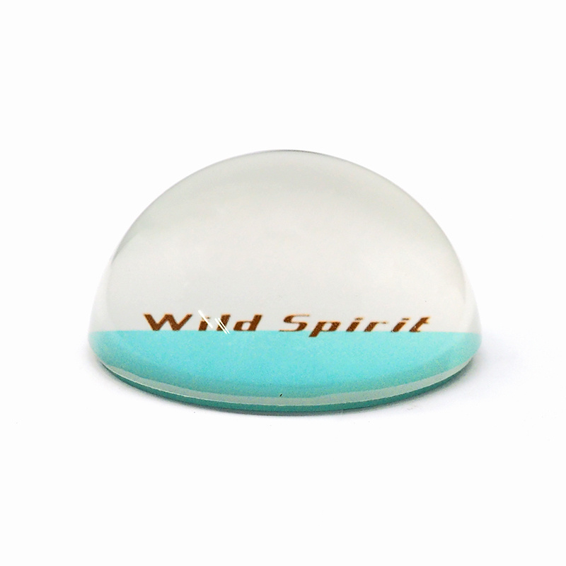 Home Decoration Gift Items Clear Dome Glass Paperweight Hx-8404