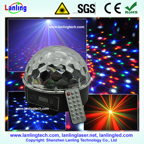 RGB Crystal LED Magic Ball Disco Lights