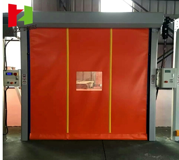 Self Repair Manifesto Radar Control Fast Speed PVC Folding Door (Hz-FC0255)