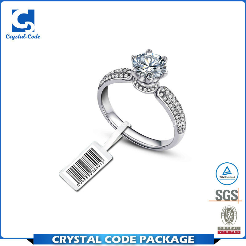 Vinyl Paper Waterproof Barcode Jewelry Sticker Label