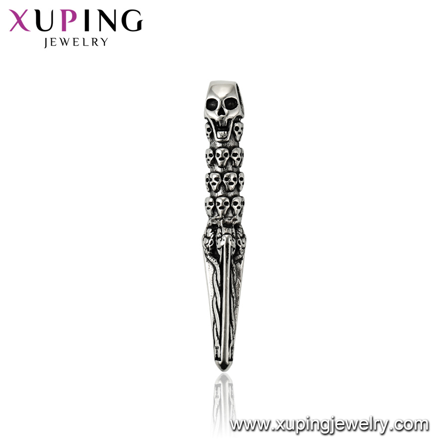 33845 Light Weight Fashion Stainless Steel Jewelry 2 Gram Silver Hand Pendant for Young People