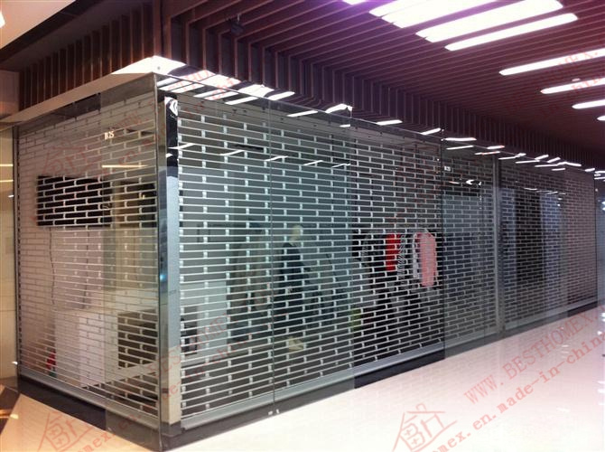 Transparent Crystal Roller Shutter Door (BH-SD26)
