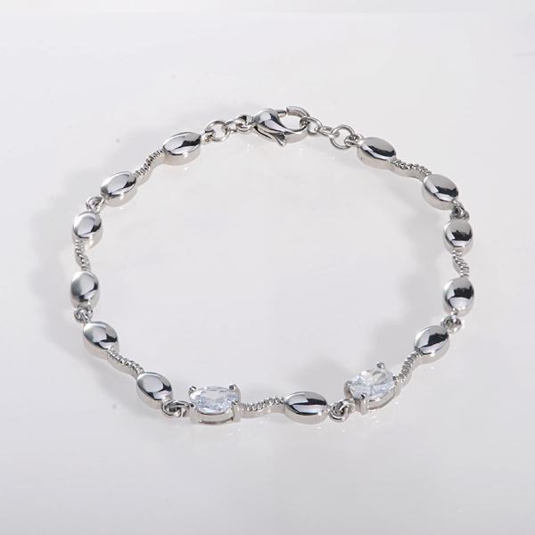 2017 Wholesale Jewelry Bracelet with CZ Crystal (CP-JS-BS-0931)