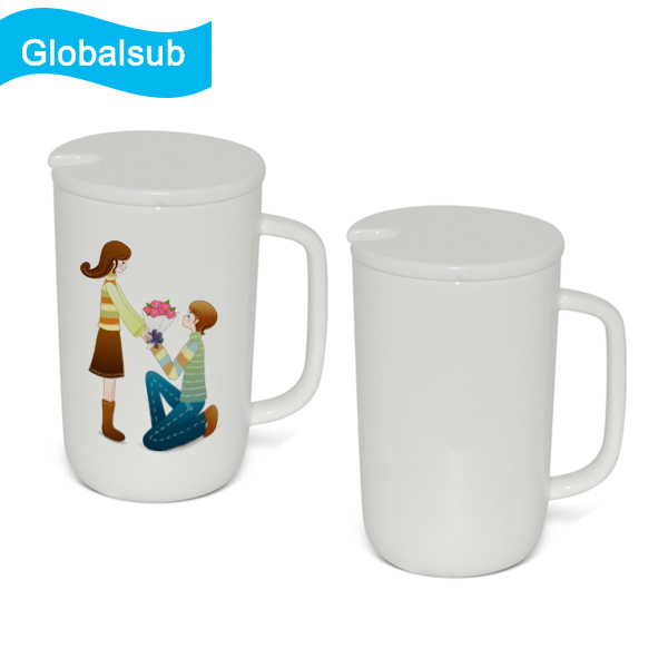 Cool Glazed Printed Sublimation Tall Coffee Cups