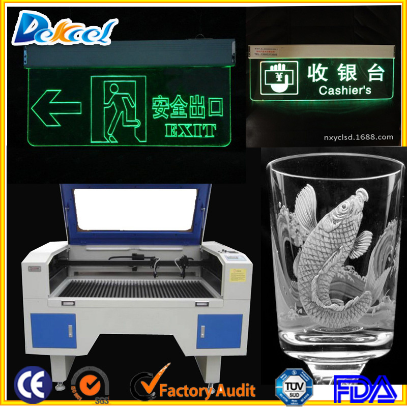 Reci 100W Laser Engraving Machine for Glass Sale