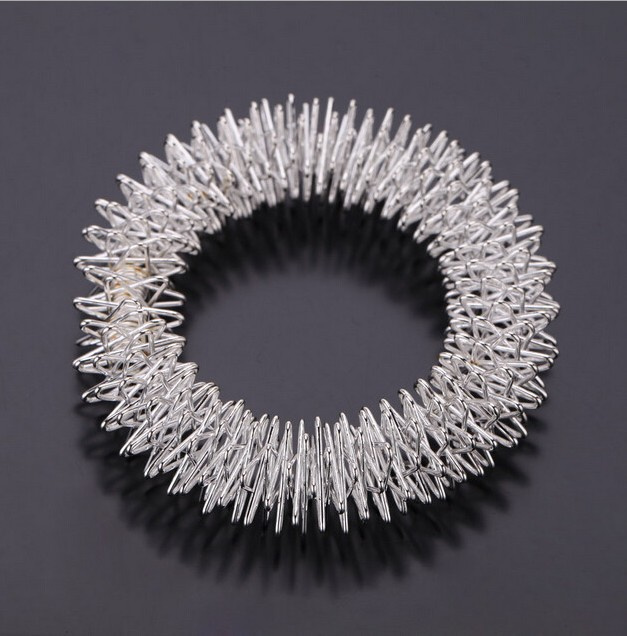 Stylish and Beautiful Wrist Massage Roller Acupuncture Ring