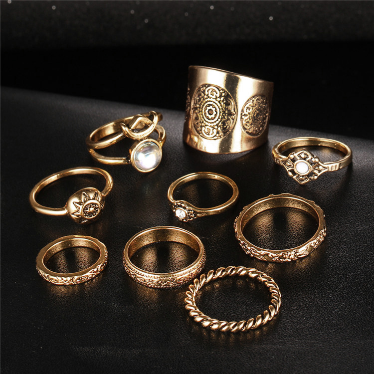 Steampunk Turkish Party Boho Knuckle Rings