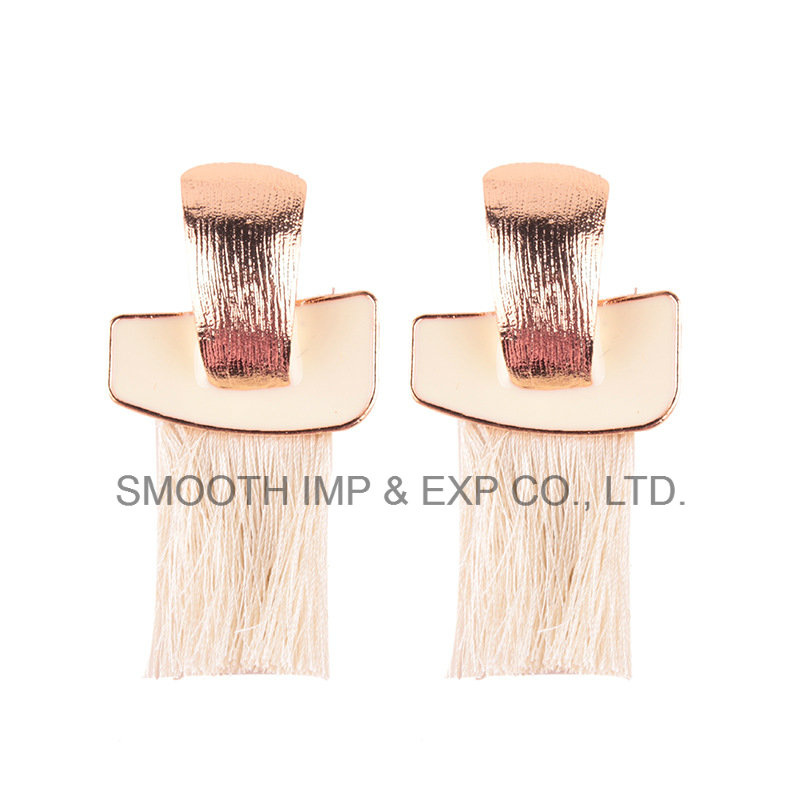 Geometrical Fashion Alloy Exaggerated Fringe Big Tassels Earrings Jewelry Gift
