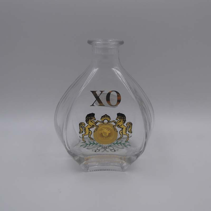 700ml Super Flint Brandy Glass Bottle, Liquor Decanter Vessel